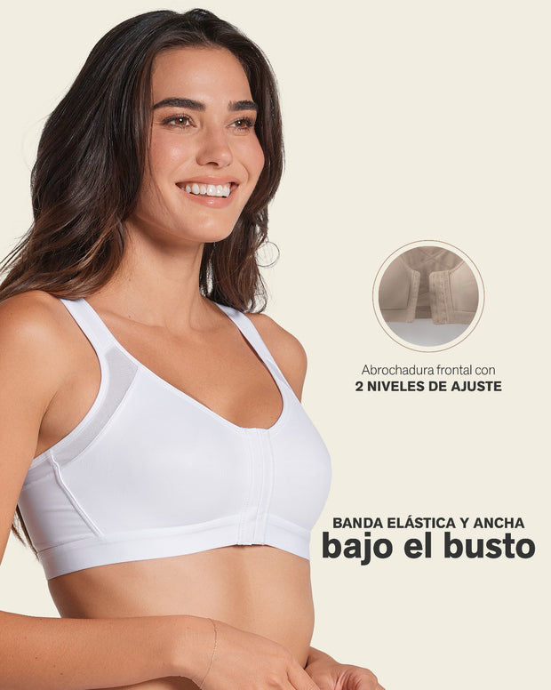 Brasier corrector de postura con compresión de volumen del busto Multi/Functional