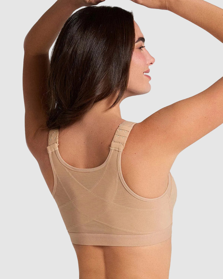 Brasier corrector de postura con compresión de volumen del busto Multi/Functional