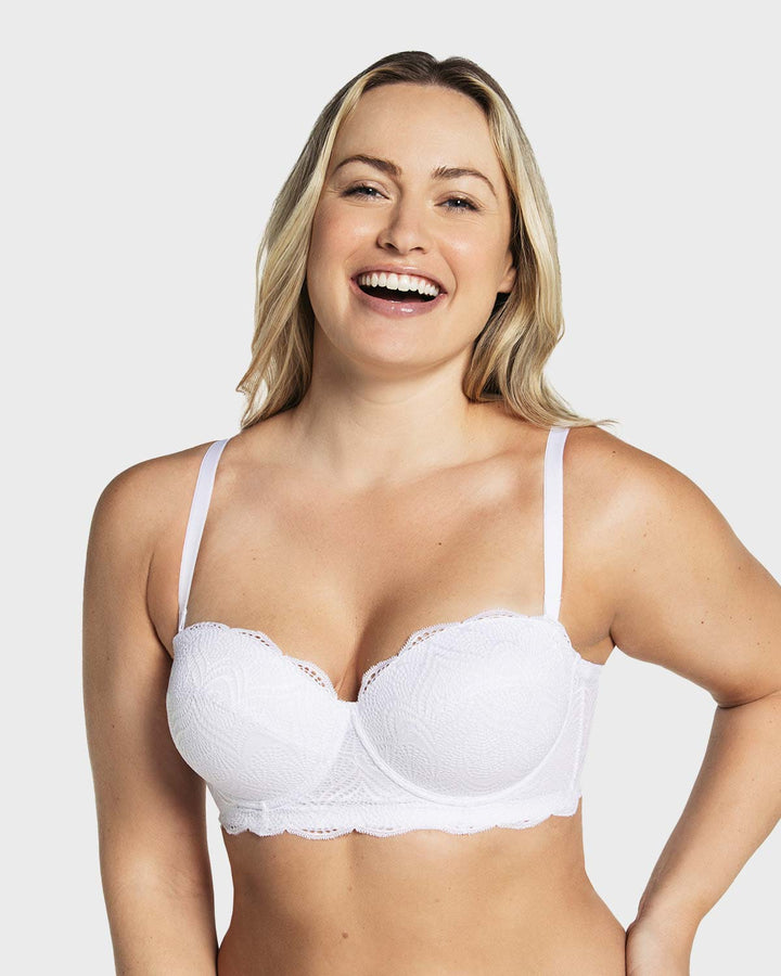 Brasier balconet de realce alto con máximo cubrimiento de espalda Special Fit