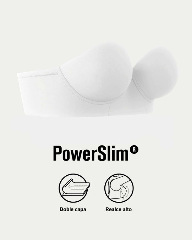 Strapless bustier 360° de perfección