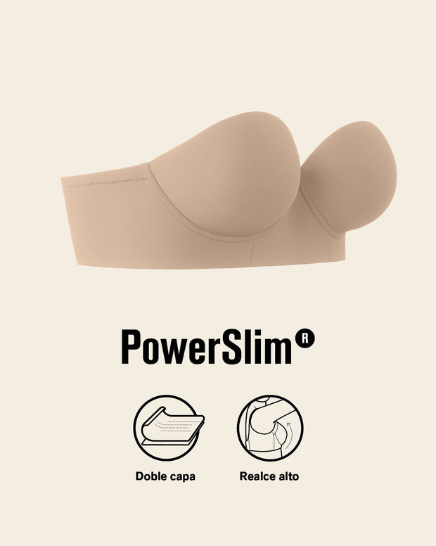 Brasier strapless 360° de perfección