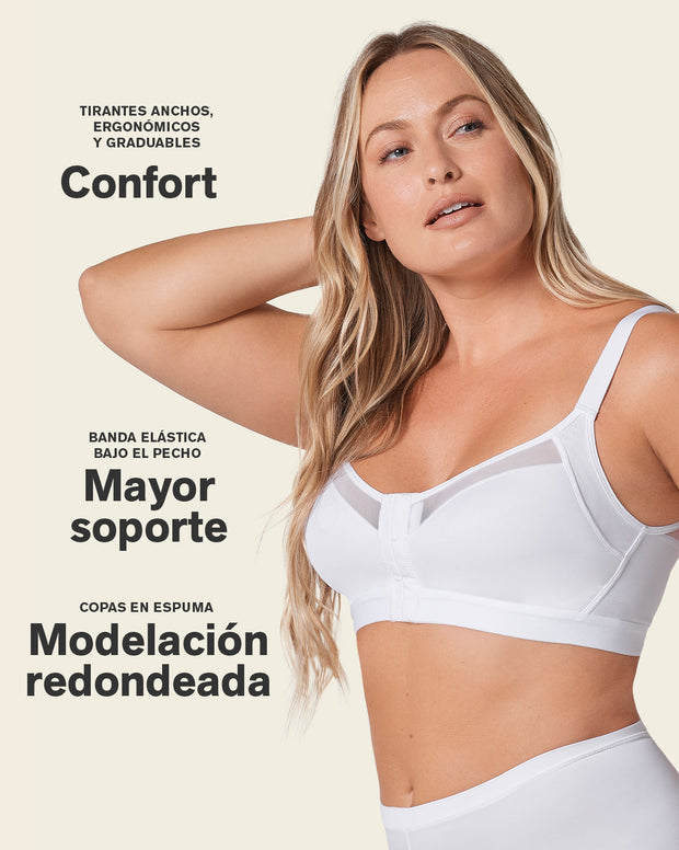Brasier facilitador de postura con copas en espuma Multi/Benefit