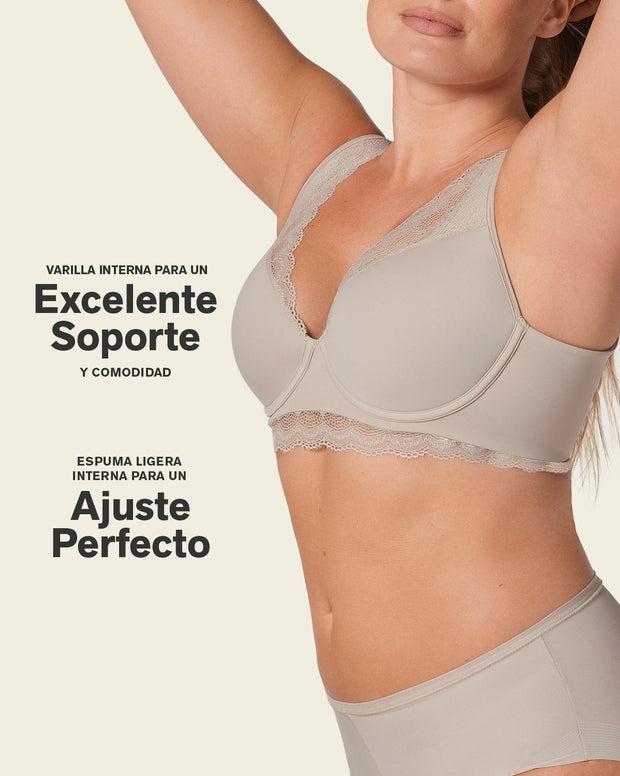 Brasier de gran cubrimiento Deep Coverage Bra