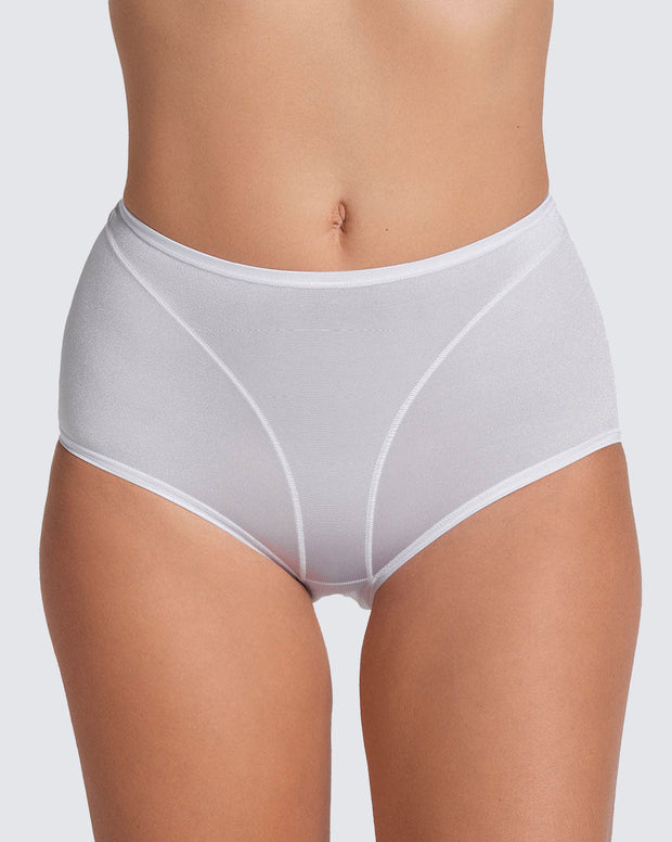 Panty clásico tiro alto de control de abdomen