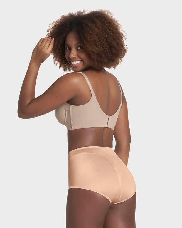 Panty clásico tiro alto de control de abdomen