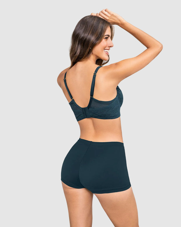 Panty tipo bóxer de ajuste perfecto