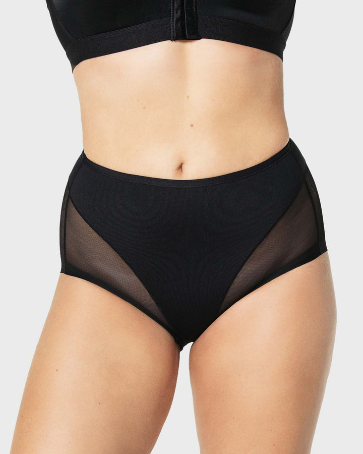 Panty clásico invisible con tul