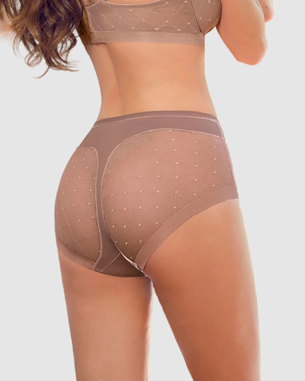 Panty clásico invisible con tul