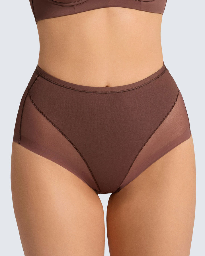 Panty clásico invisible con tul