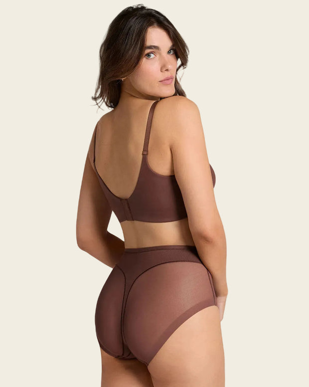 Panty clásico invisible con tul