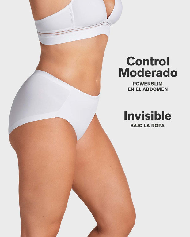Panty de compresión fuerte con termofusionado