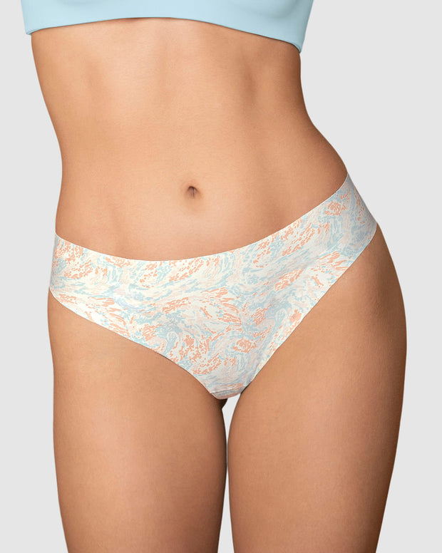 Panty brasilera invisible ultraplano sin elásticos y de pocas costuras