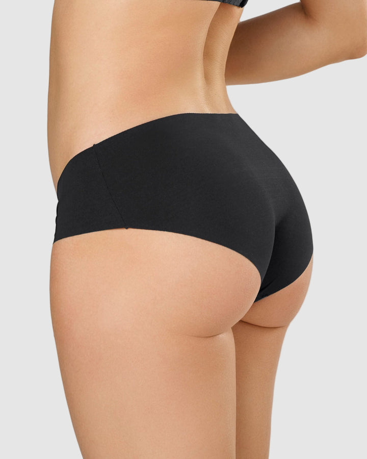 Panty hípster invisible ultraplano sin elásticos y de pocas costuras