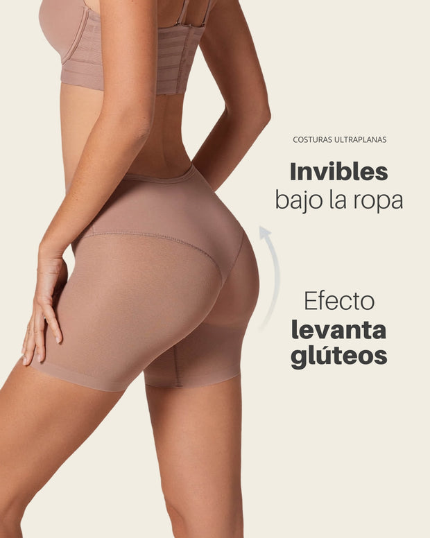 Panty faja invisible de compresión efecto brasilera