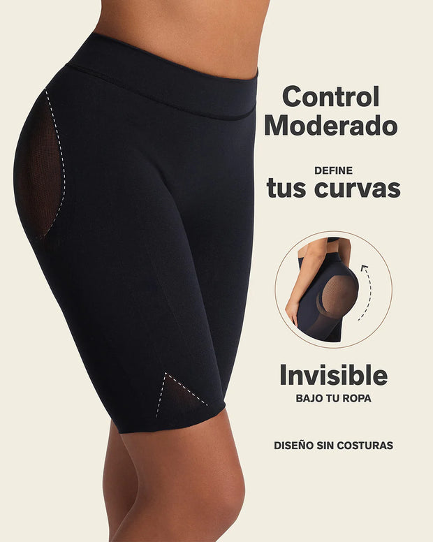 Faja pantalón seamless con efecto levanta glúteos