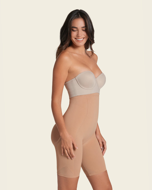 Body faja media pierna invisible levanta cola