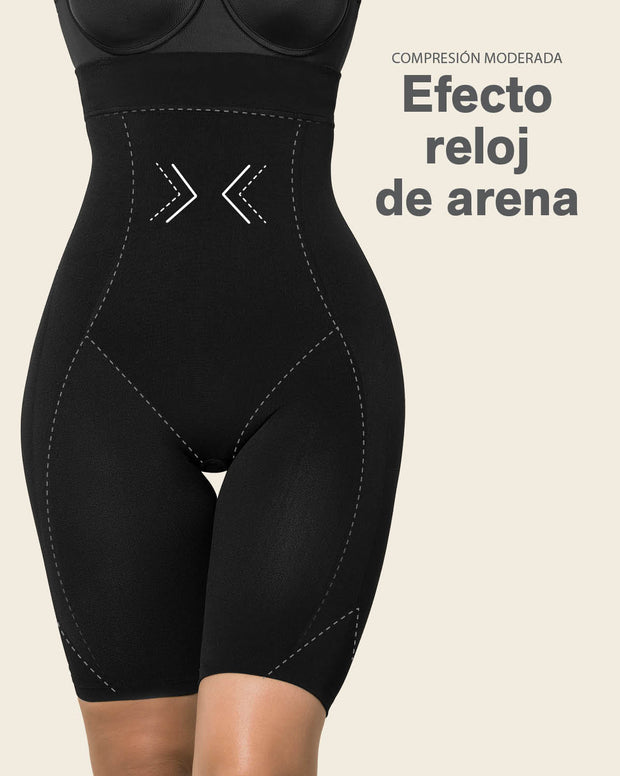 Body faja media pierna invisible levanta cola