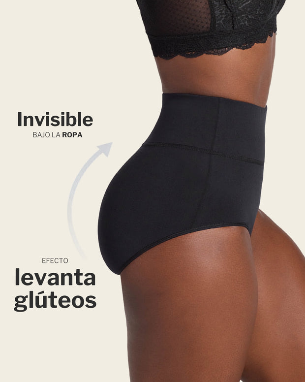 Panty faja de compresión moderada tiro alto en SkinFuse®