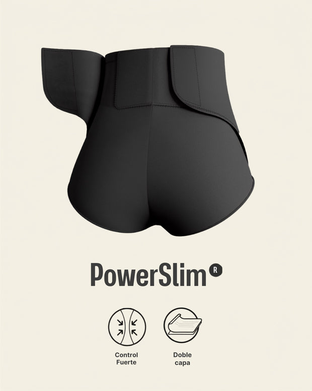 Faja pantalón postquirúrgica con laterales en velcro