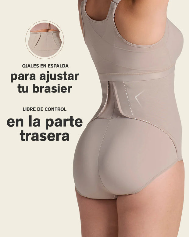 Panty faja postparto y postquirúrgico con laterales en velcro