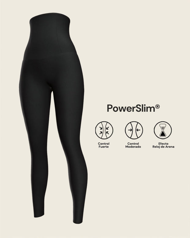 Legging de tiro alto de compresión en abdomen y piernas