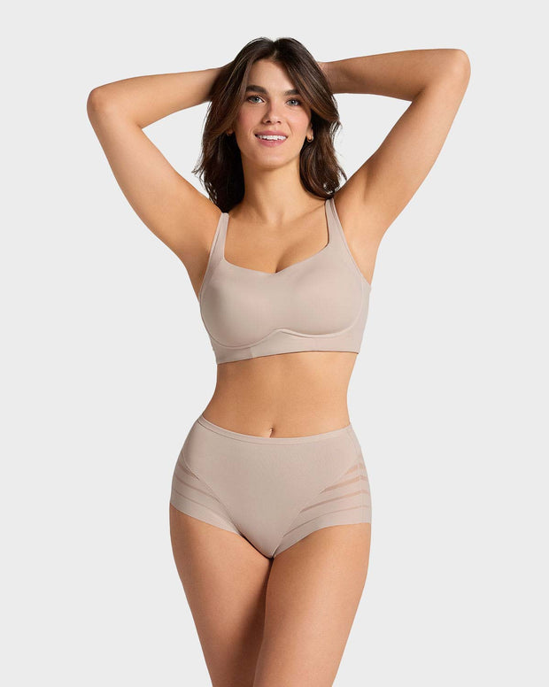 Paquete x 3 panty faja clásicos control moderado de abdomen