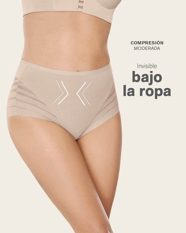 Paquete x 3 panty faja clásicos control moderado de abdomen