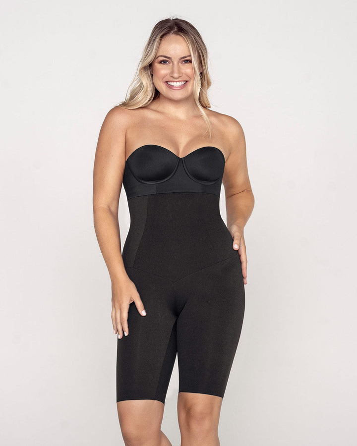 Faja pantalón de tiro alto con compresión en abdomen y cintura