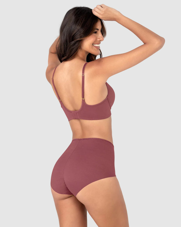 Panty clásico efecto invisible de control fuerte en abdomen