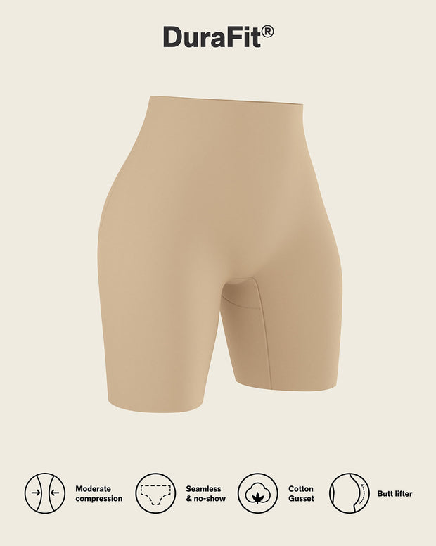 Panty short invisible de control de abdomen efecto levanta glúteos