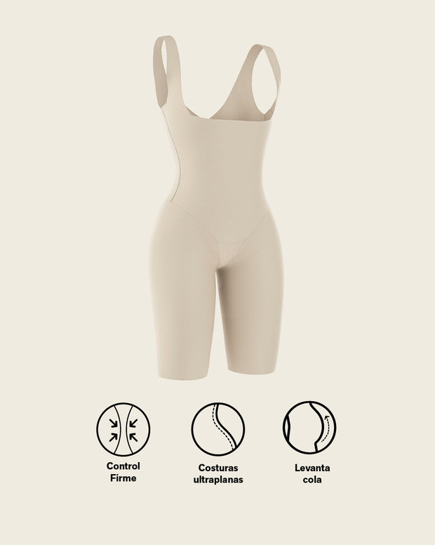 Body busto libre ultraliviano de compresión fuerte