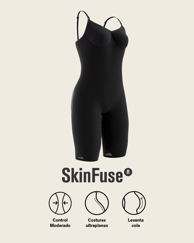 Faja body invisible de compresión efecto levanta cola