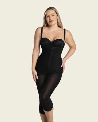 Solo-POS Faja body de compresión estilo capri levanta cola#color_700-negro