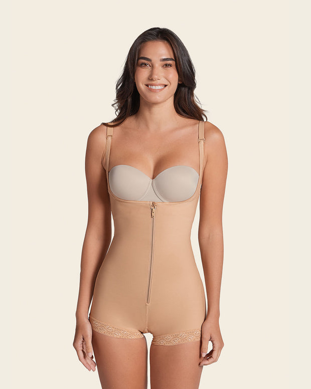 Faja estilo body de compresión fuerte levanta cola