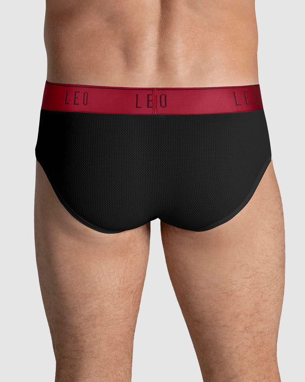 Bóxer brief de alta transpiración en microfibra ideal para uso diario
