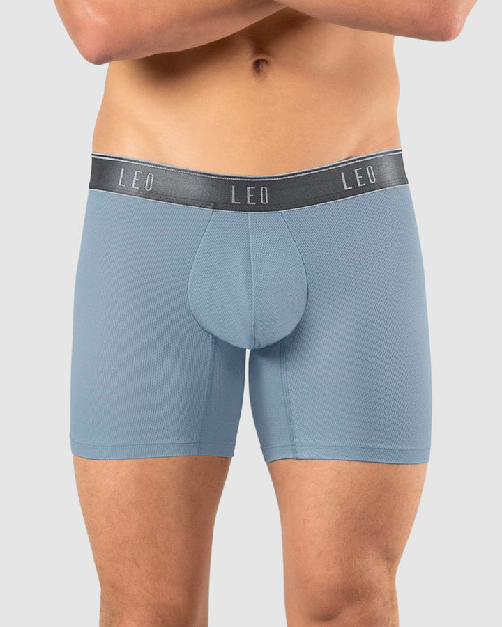 Bóxer medio diseño ergonómico ultrafresco y cómodo en microfibra