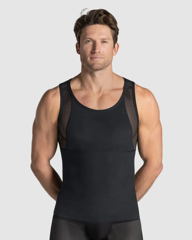 Camiseta manga sisa de compresión fuerte ideal para uso diario con algodón pima