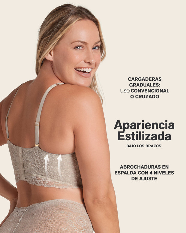 Brasier en encaje ideal para busto pesado Sexy Support