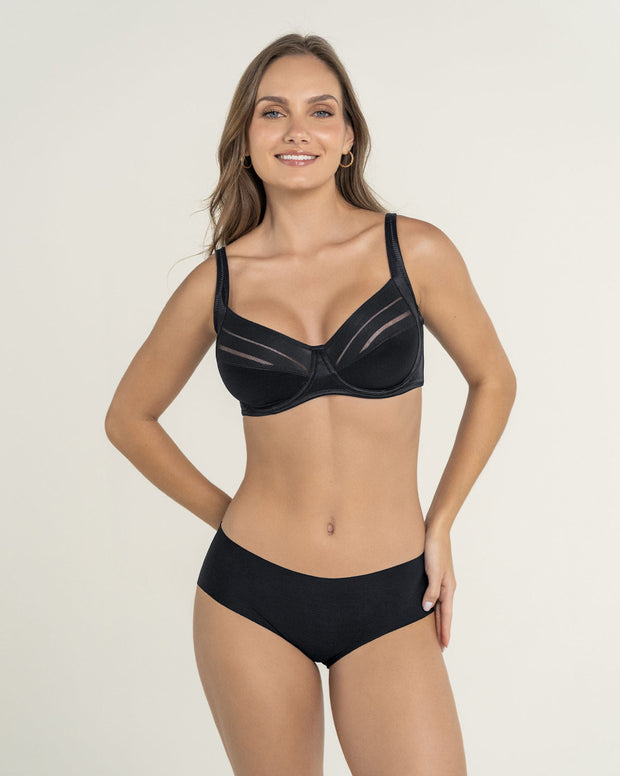 Brasier de buen cubrimiento ideal para busto pesado Natural Support