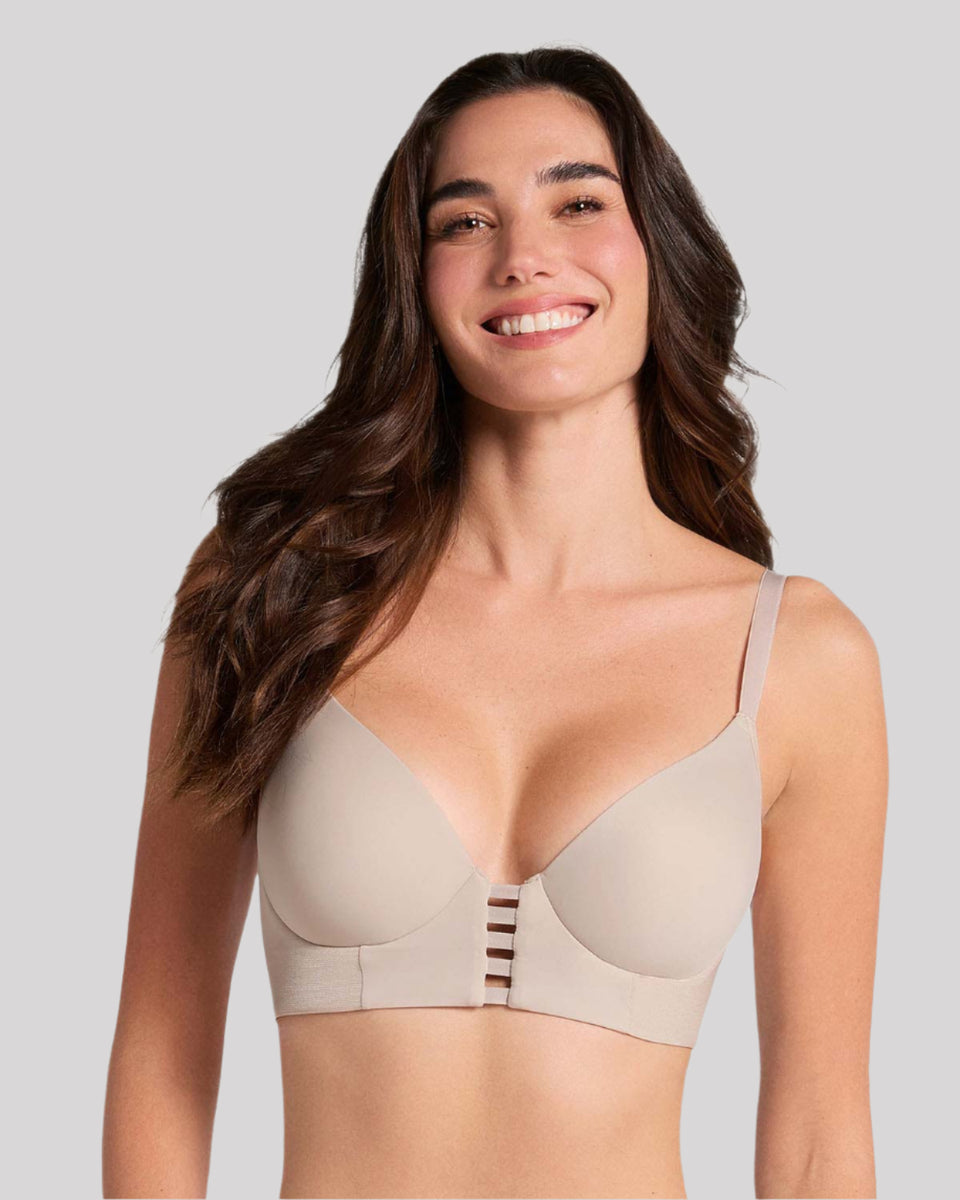 Brasier triangular de realce alto y buen cubrimiento Memory Bustier