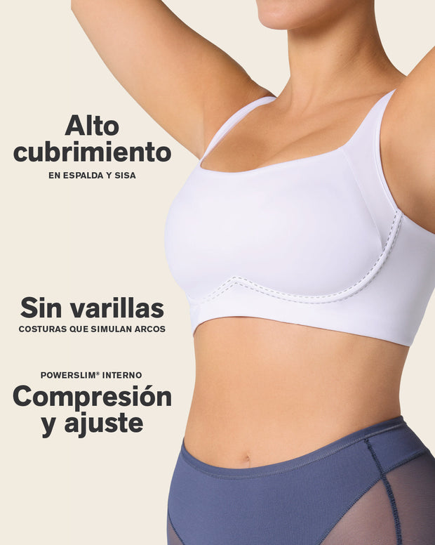 Brasier sin varilla ultracómodo de alto soporte y cubrimiento everyday bra