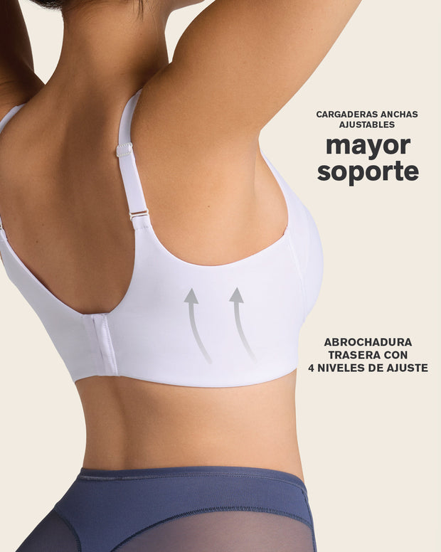 Brasier sin varilla ultracómodo de alto soporte y cubrimiento everyday bra