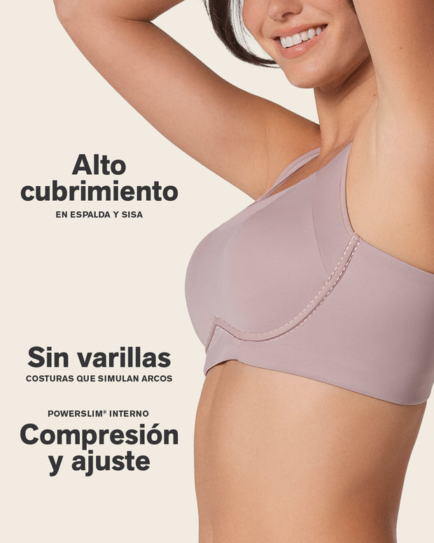 Brasier sin varilla ultracómodo de alto soporte y cubrimiento Everyday Bra