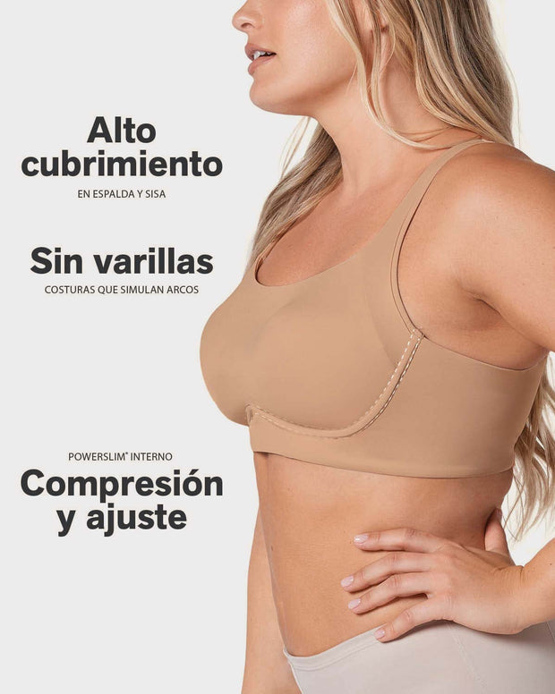Brasier sin varilla ultracómodo alto soporte y cubrimiento