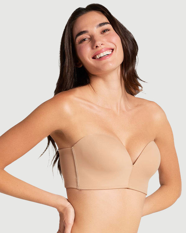 Brasier strapless Antigravedad - Máximo soporte - No se cae