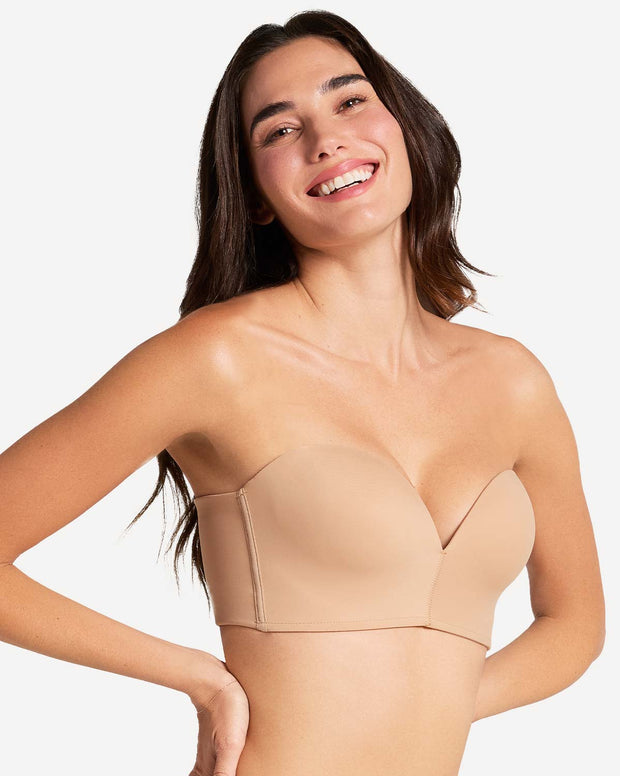 Brasier strapless Antigravedad - Máximo soporte - No se cae