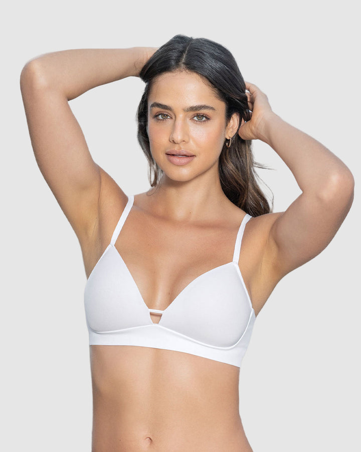 Brasier Ultraligero cómodo y plano en base y espalda