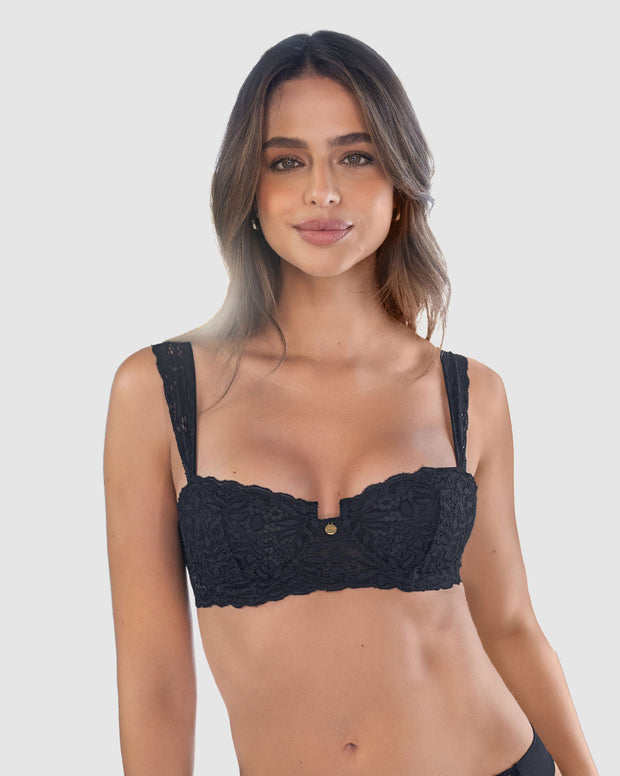 Brasier balconette en encaje