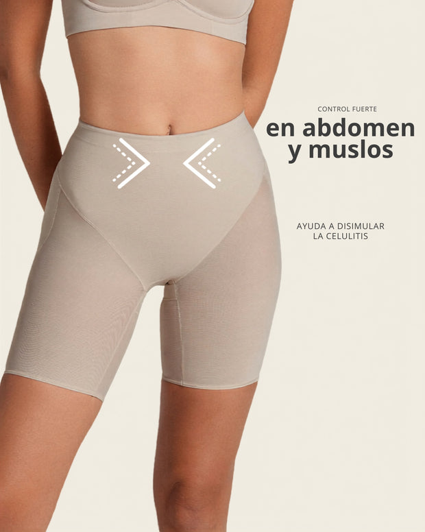 Panty faja tipo short levanta cola de compresión en abdomen