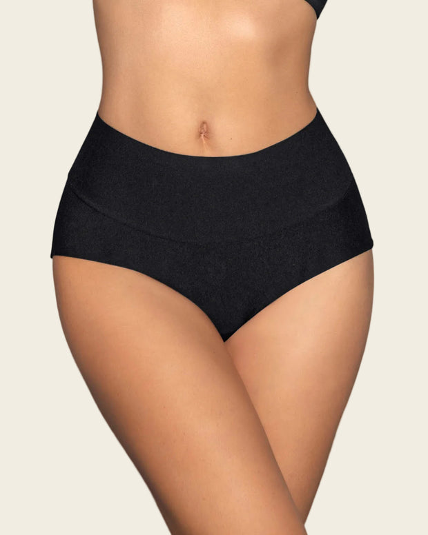 Panty clásico tiro alto de compresión fuerte de abdomen